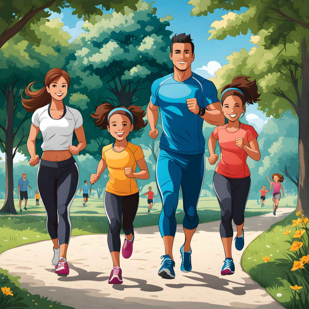 family-doing-sports-in-the-park-they-are-very-healthy-and-strong-they-are-also-very-happy-729575928-1024x1024 ALIMENTACIÓN SALUDABLE